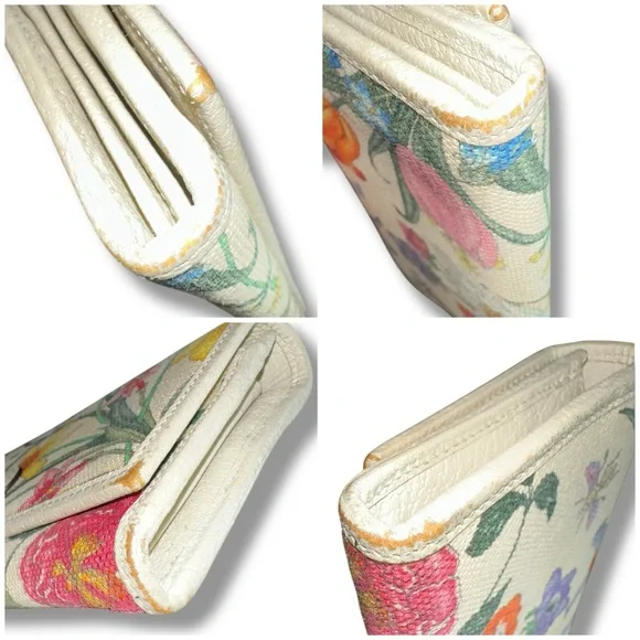 Gucci Floral Canvas Limited Edition Wallet - Picture 13 of 14